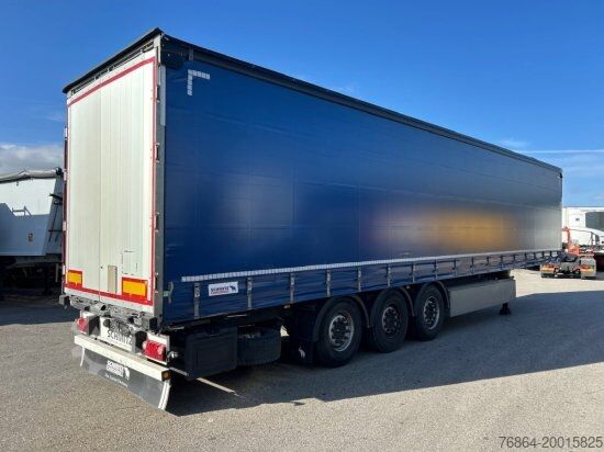 Auflieger mit Pritsche & Plane SCHMITZ SCB S3T, VARIOS, LIFTACHSE, EDSCHA-VERDECK,