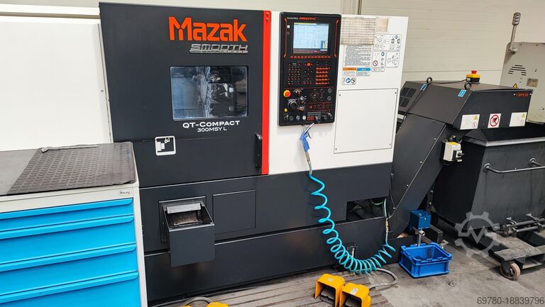 Máy tiện CNC Mazak QT-COMPACT 300MSY L Mazak QT-COMPACT 300MSY