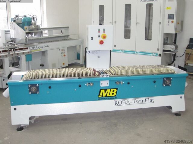 Sanding machine MB Roba Twin Flat  -Video-