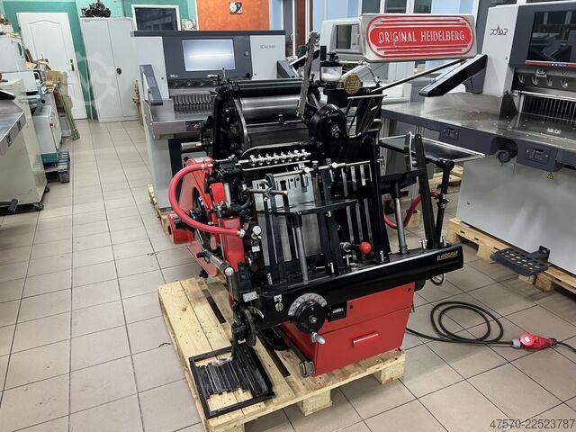 Mesin Die Cutting, Mesin Letterpress Heidelberg OHT „windmill” Letterpress