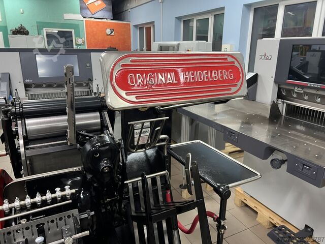 Mesin Die Cutting, Mesin Letterpress Heidelberg OHT „windmill” Letterpress