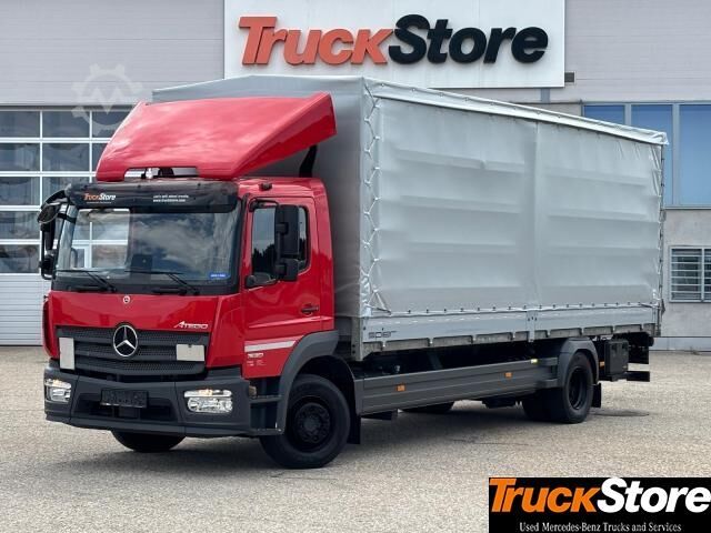 Камион со платформа и церада  Atego 1530L CURTAINSIDER Curtainsider