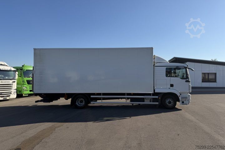Dėžinis sunkvežimis MAN TGM 15.290 4x2 Koffer/HB / Swiss-Vehicle