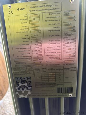 محول كهربائي Transzformátor 11/0,4 630KVA