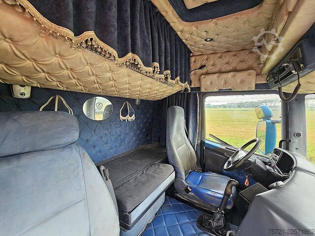 รถพ่วงแพลตฟอร์ม SCANIA R480 6X2 MANUAL CRANE