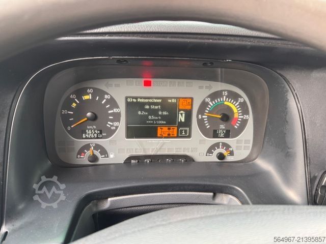 Automašīnu pārvadātājs MERCEDES-BENZ 2541 Actros Baumaschinentransporter hydr. Rampen