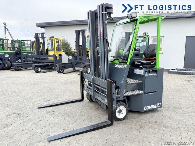Dört yollu forklift Combilift CB3000 DIESEL TRIPLEX 5550 SIDE SHIFT