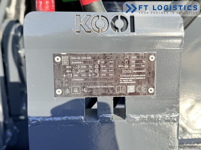 Dört yollu forklift Combilift C4500 DIESEL DUPLEX 4600 EXTENDED FORKS