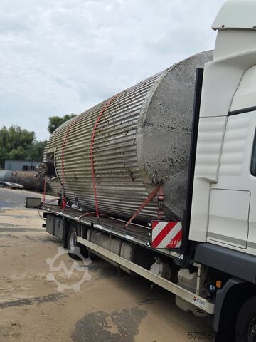 резервуар зберігання 32000l Insulated stainless steel tank with a side-mount propeller agitator