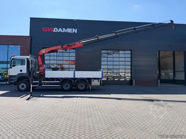 Crane truck MAN TGS 26.400 6x6 Palfinger PK 33002-EH Euro 6