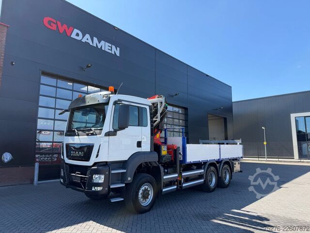 Crane truck MAN TGS 26.400 6x6 Palfinger PK 33002-EH Euro 6