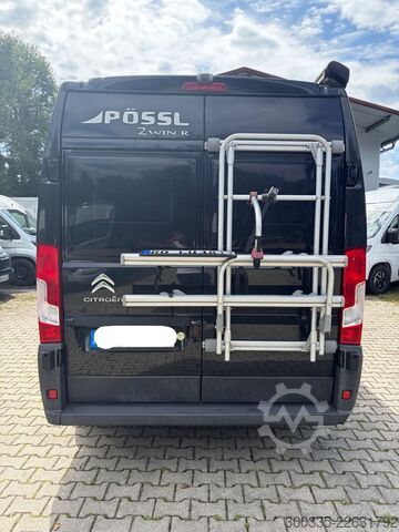 Xe cắm trại PÖSSL 2 Win R Plus - Markise, Kamera, Radträger