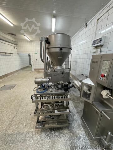 High-vacuum stuffer with 660 hopper Handtmann HVF 660