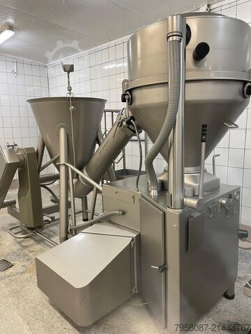 High-vacuum stuffer with 660 hopper Handtmann HVF 660