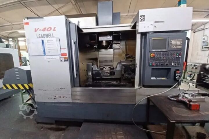 Vertical machining center 5-Achs Leadwell V40L