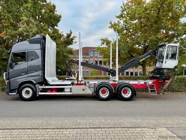 Transporteur de bois Volvo FH 16.750 6x4/Kran Epsilon M110L80/Eu6/Liftachs