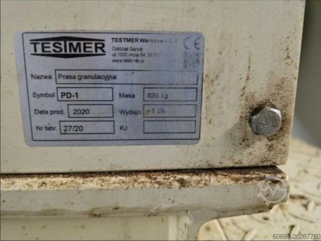 Granulu granulators Testmer PD 1