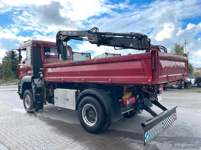 ট্রাকে সংযুক্ত ক্রেন MAN TGA 18.310/HIAB 111 HIDUO/Funk/Meiller/4x4