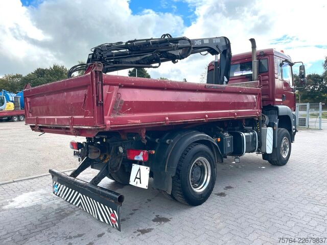 ট্রাকে সংযুক্ত ক্রেন MAN TGA 18.310/HIAB 111 HIDUO/Funk/Meiller/4x4