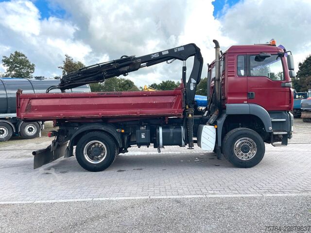 ট্রাকে সংযুক্ত ক্রেন MAN TGA 18.310/HIAB 111 HIDUO/Funk/Meiller/4x4
