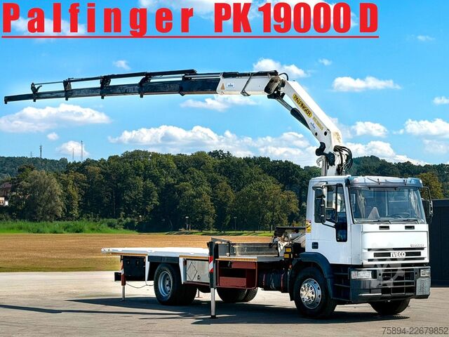 ট্রাকে সংযুক্ত ক্রেন IVECO Eurocargo 170E27 * Platform 6,20 m + PK 19000!