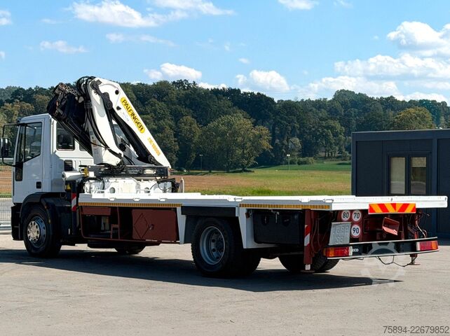 ট্রাকে সংযুক্ত ক্রেন IVECO Eurocargo 170E27 * Platform 6,20 m + PK 19000!