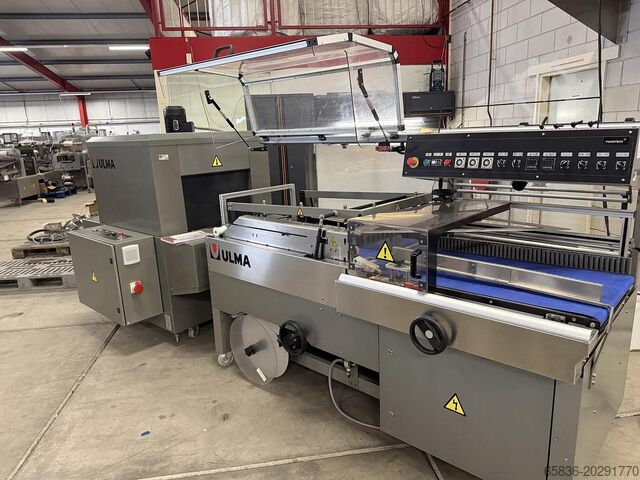 2014 Ulma SLAU 80x60 med krympetunnel Ulma SLAU 80x60 with shrink tunnel