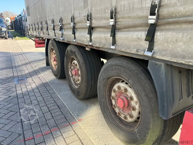 Gomuar rrëshqitës Krone SD 27 / Tautliner / 1x Lift Axle / Disc Brakes