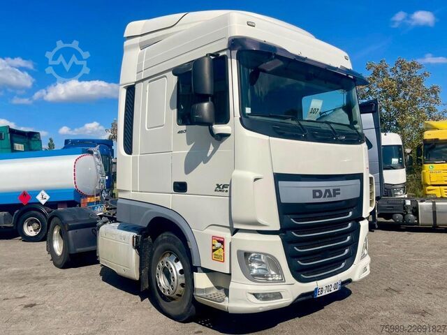 Standar-SZM DAF XF 460 Retarder. Good France used truck. No mis...