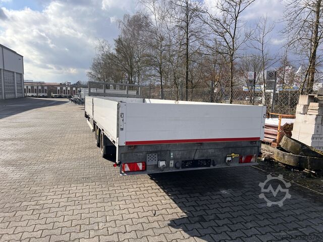Отворена приколка Humbaur HBTZ 137224  14,4 t Tandem- Pritschenanhänger- Tieflader