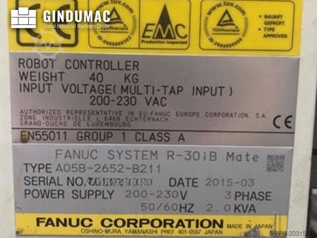 Braço do robô FANUC ARC Mate OiB