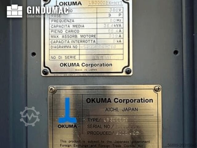 Tornos horizontales Okuma LB 3000 EX MYT