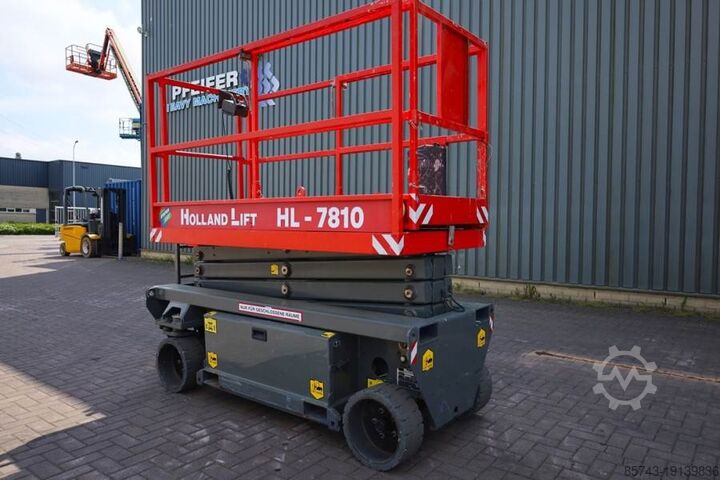 Šķēres lifts Holland Lift Ecostar HL-7810 Electric, 10m Working Height, 450k