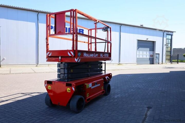 Podizanje makaza Holland Lift Ecostar HL-9710 Electric, 12m Working Height, 325k