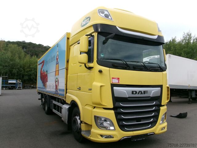 Camión de bebidas DAF XF 480*7,7m Schwenkwand*LBW*Lift/Lenk*Standklima