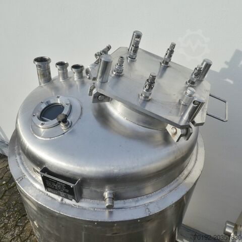 750 liter heat-/coolable pressure tank, Aisi 316 Gross Apparatebau 7272