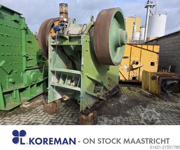 เครื่องบดกราม Svedala Svedala Feed Opening: 900 x 800 mm Jaw Crusher Svedala