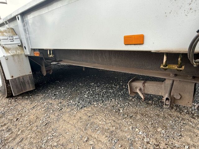 Treler pengangkut rendah HUMBAUR HS 106020 BS Anhänger mit Laderampe
