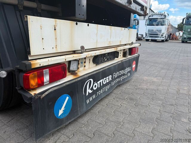 Automobilis ar plakanu platformu MAN TGX 26.470 Euro 6 Abrollkipper mit Ladekran