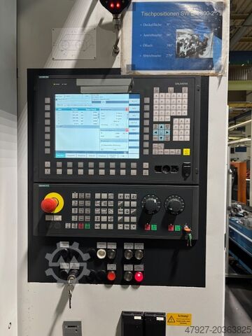 Horizontal-Bearbeitungszentrum SW Schwäbische Werkzeugmaschinen GmbH BA 600   2-CNC, 2-spindlig