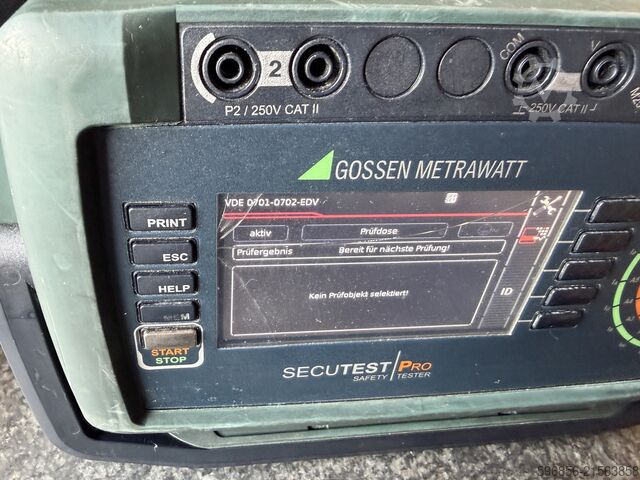 Installationsprovare Gossen Metrawatt SECUTEST Pro IEC 62353 Tester instalacji Gossen Metrawatt SECUTEST Pro IEC 62353 Tester instalacji Gossen Metrawatt SECUTEST Pro IEC 62353