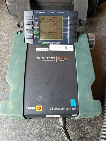 Gossen Metrawatt PROFITEST MXTRA asennustesteri CAT III CAT IV Tester instalacji Gossen Metrawatt PROFITEST MXTRA CAT III CAT IV Tester instalacji Gossen Metrawatt PROFITEST MXTRA CAT III CAT IV