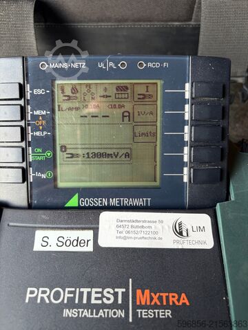 Gossen Metrawatt PROFITEST MXTRA asennustesteri CAT III CAT IV Tester instalacji Gossen Metrawatt PROFITEST MXTRA CAT III CAT IV Tester instalacji Gossen Metrawatt PROFITEST MXTRA CAT III CAT IV