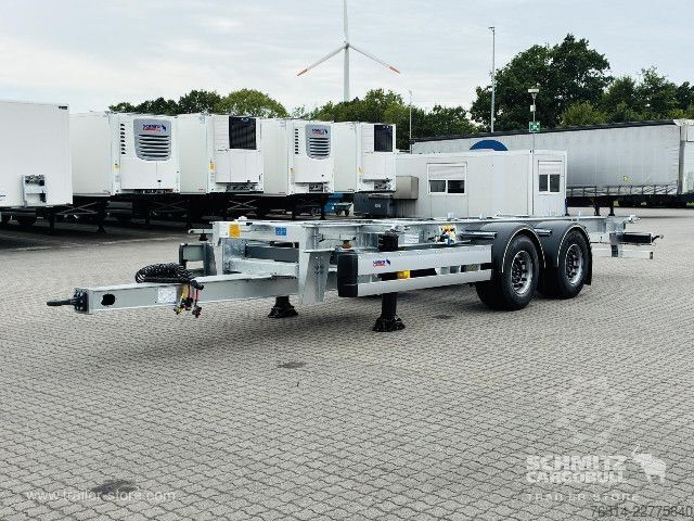 Remolque con chasis intercambiable Schmitz Cargobull Zentralachsanhänger Wechselfahrgestell Maxiausführ