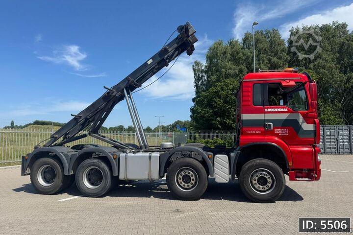 Containertransport MAN TGA 37.480 Day Cab, Euro 3, NCH System / 8x4 / ...