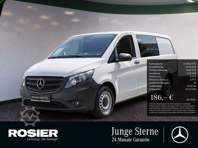 Fourgon tôlé Mercedes-Benz Vito 114 CDI Mixto Lang Sortimo Navi Standhz.