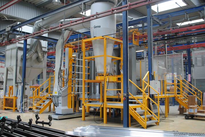 पाउडर उपकरण Eisenmann Pulverbeschichtungsanlage