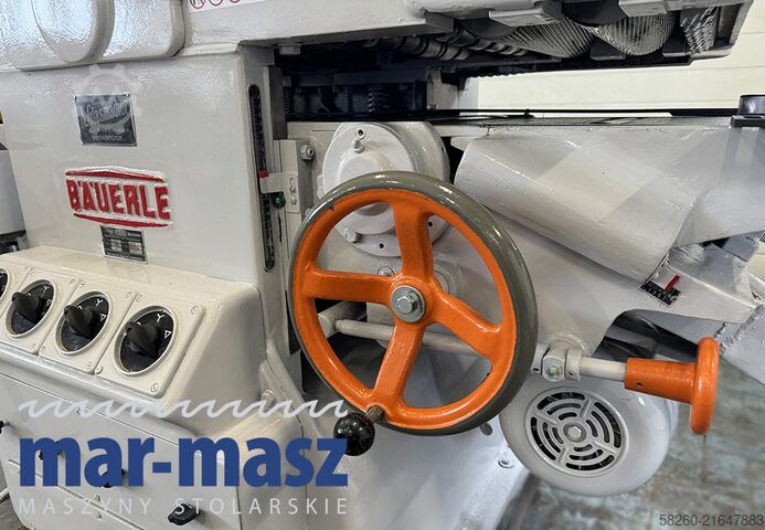 Cepillo de cuatro caras para madera húmeda Bäuerle VH4