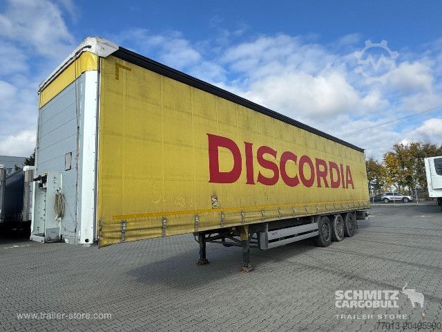 Open semitrailer with tarp Schmitz Cargobull Curtainsider Standard