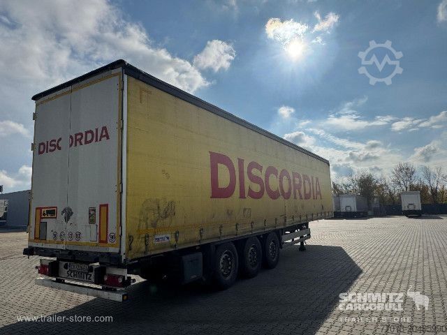 Open semitrailer with tarp Schmitz Cargobull Curtainsider Standard